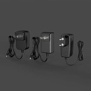 Adapter American gauge adapter European gauge adapter 3d model