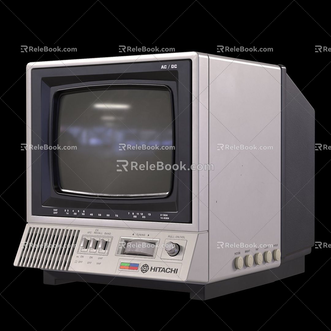 Old-fashioned TV Retro TV Old-fashioned old electrical appliances Home appliances Display screen Old objects 8090 s nostalgia model