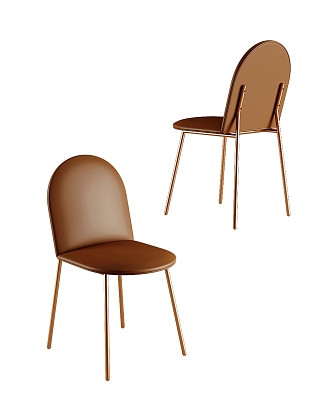 Modern Dining Chair 3d model