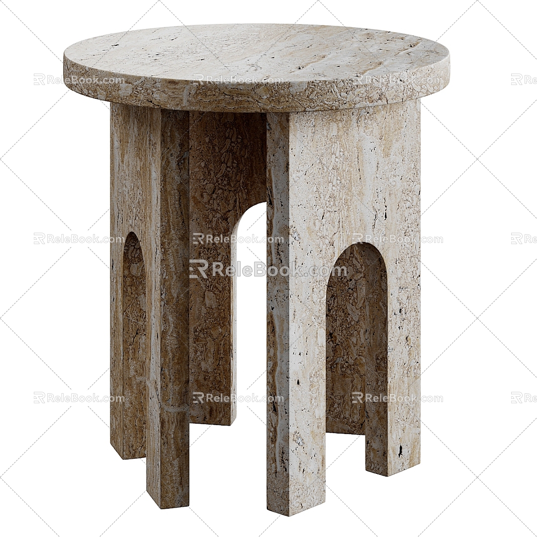 CONNECTING coffee table side table 3d model