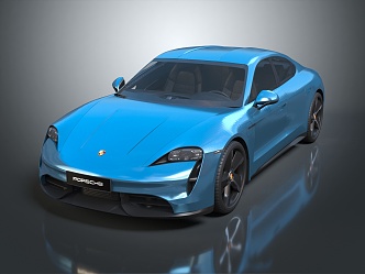 Hyundai sports car Porsche 3d model