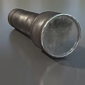 Flashlight Wolf Eye Flashlight Old Flashlight Military Flashlight Field Flashlight Low Face Number Low Model Simple Model Game Video Level Super Realistic 3d model