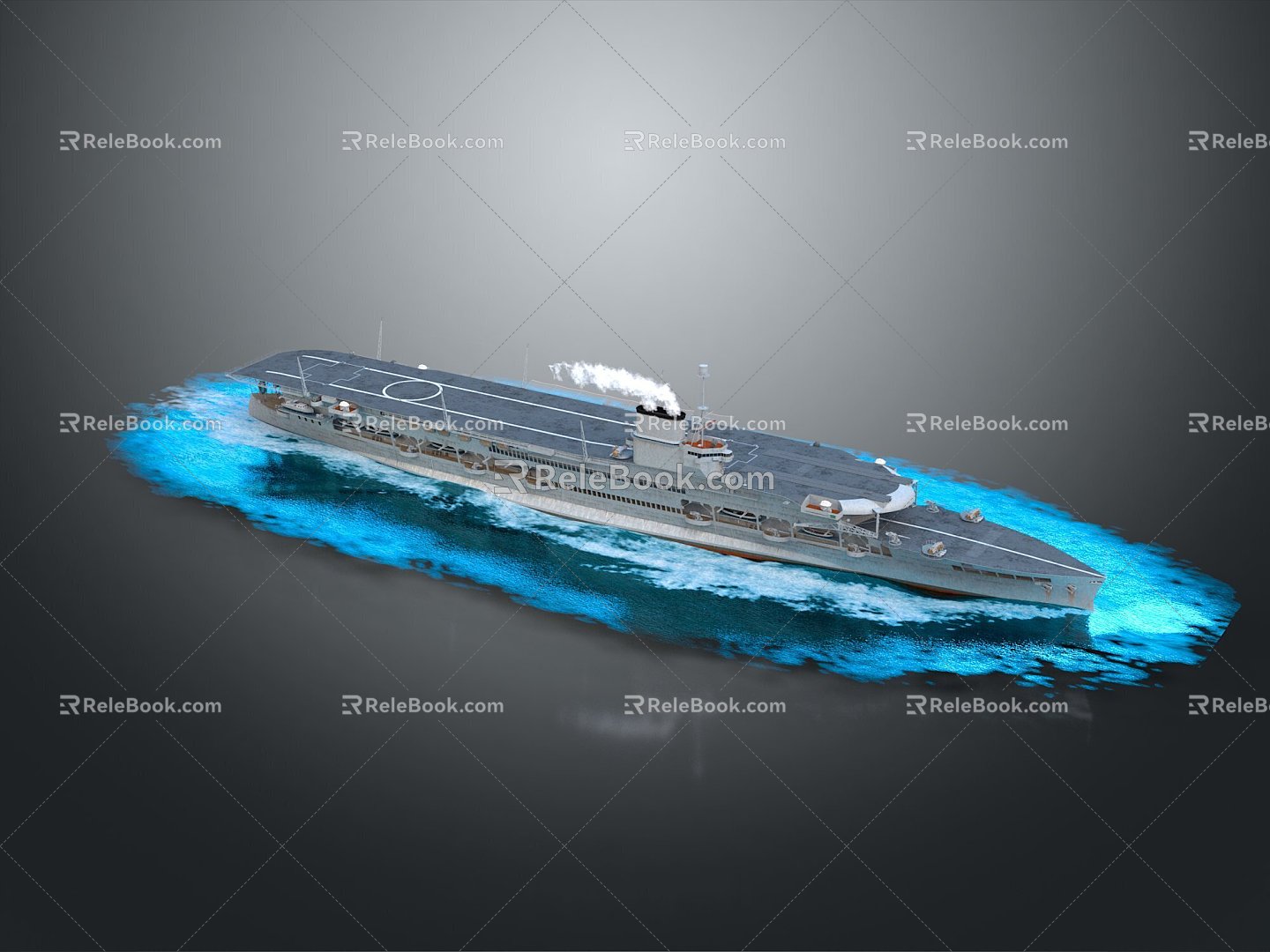 Modern Warship Ship Ship Warship 3d model