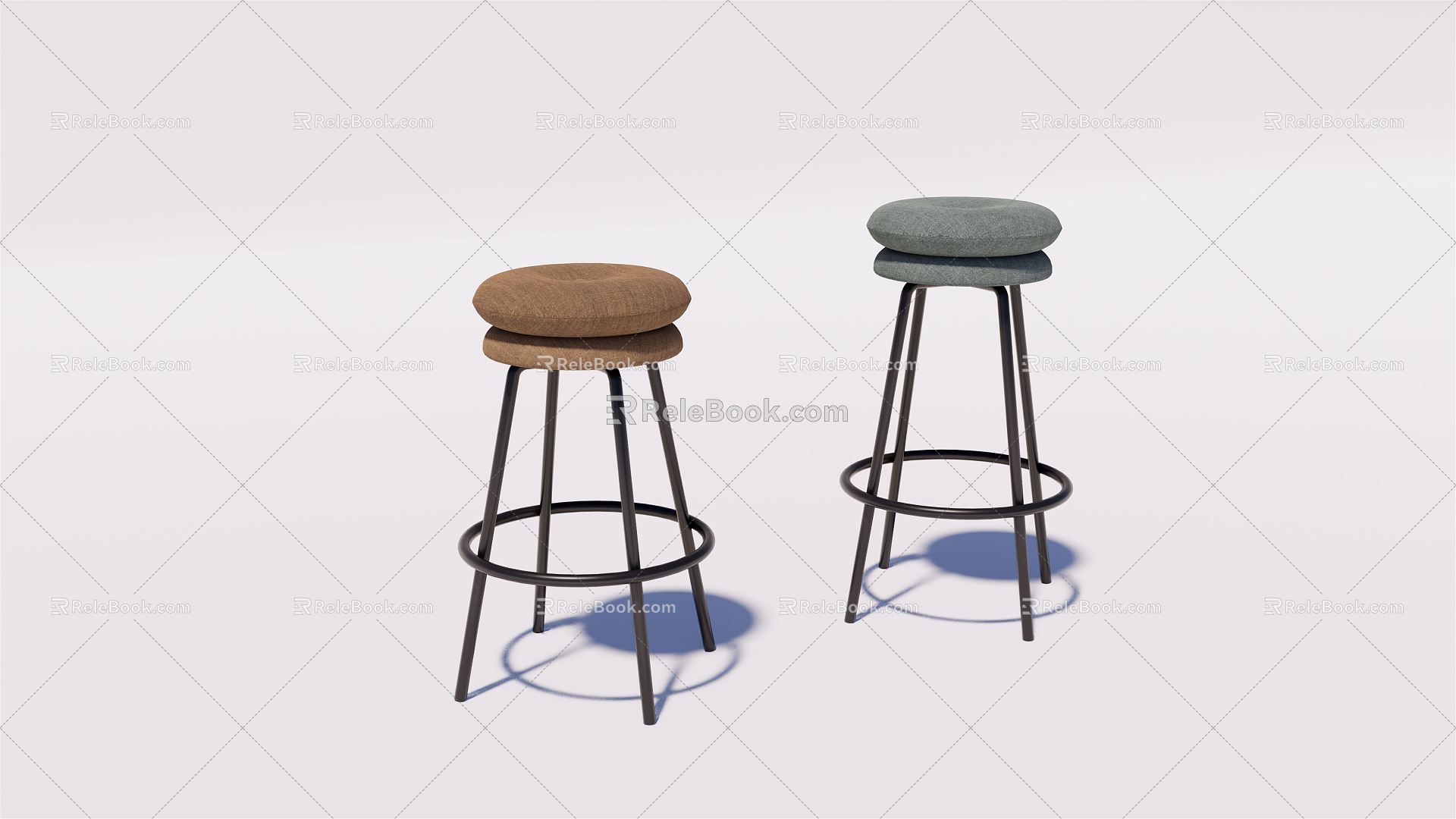 Modern Bar Stool Bar Chair High Chair Bar Chair 3d model