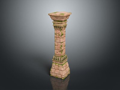 Columns Stone Columns Stone Columns Old Columns Roman Columns Roman Columns Classical Columns Greek Columns 3d model