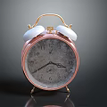 Retro alarm clock alarm 3d model