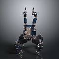 Robot Assistant Small Robot Butler Robot Butler Figure Game Figure 3d model