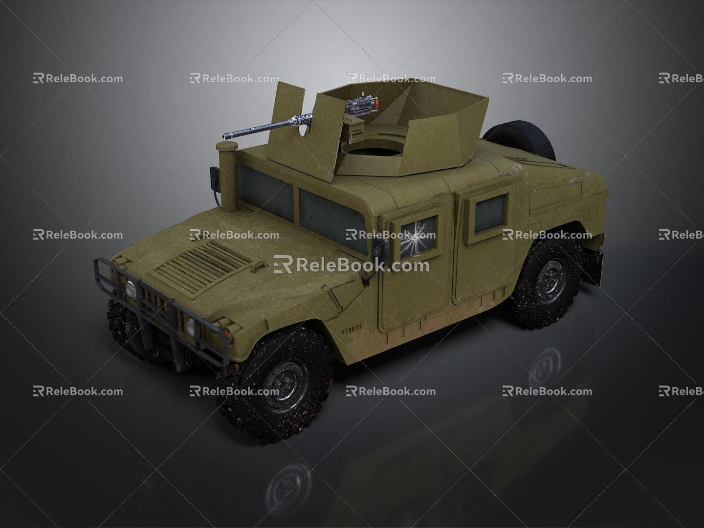 Military Truck Military Transporter Military Transporter Armed Transporter Armored Transporter 3d model