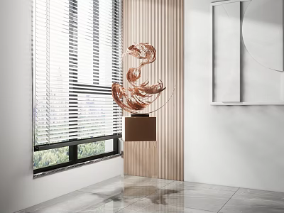 Modern Sculpture 3d model