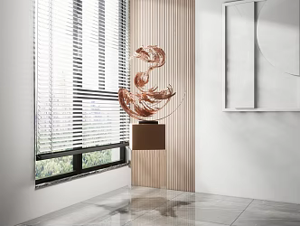 Modern Sculpture 3d model