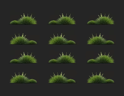 modern grass 3d model modern grass 3d model