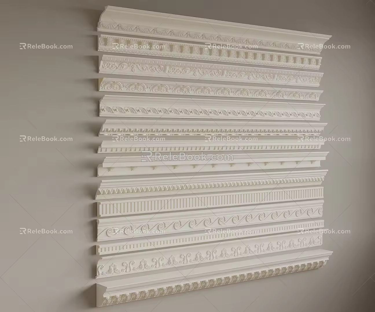 Gypsum Line 3d model