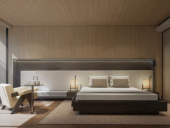 Hotel Rooms Modern Rooms 3d model