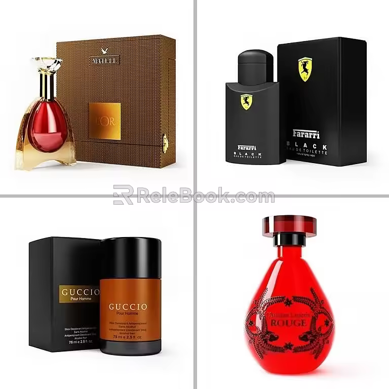 Perfume 3d model