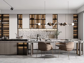 Modern Restaurant 3d model