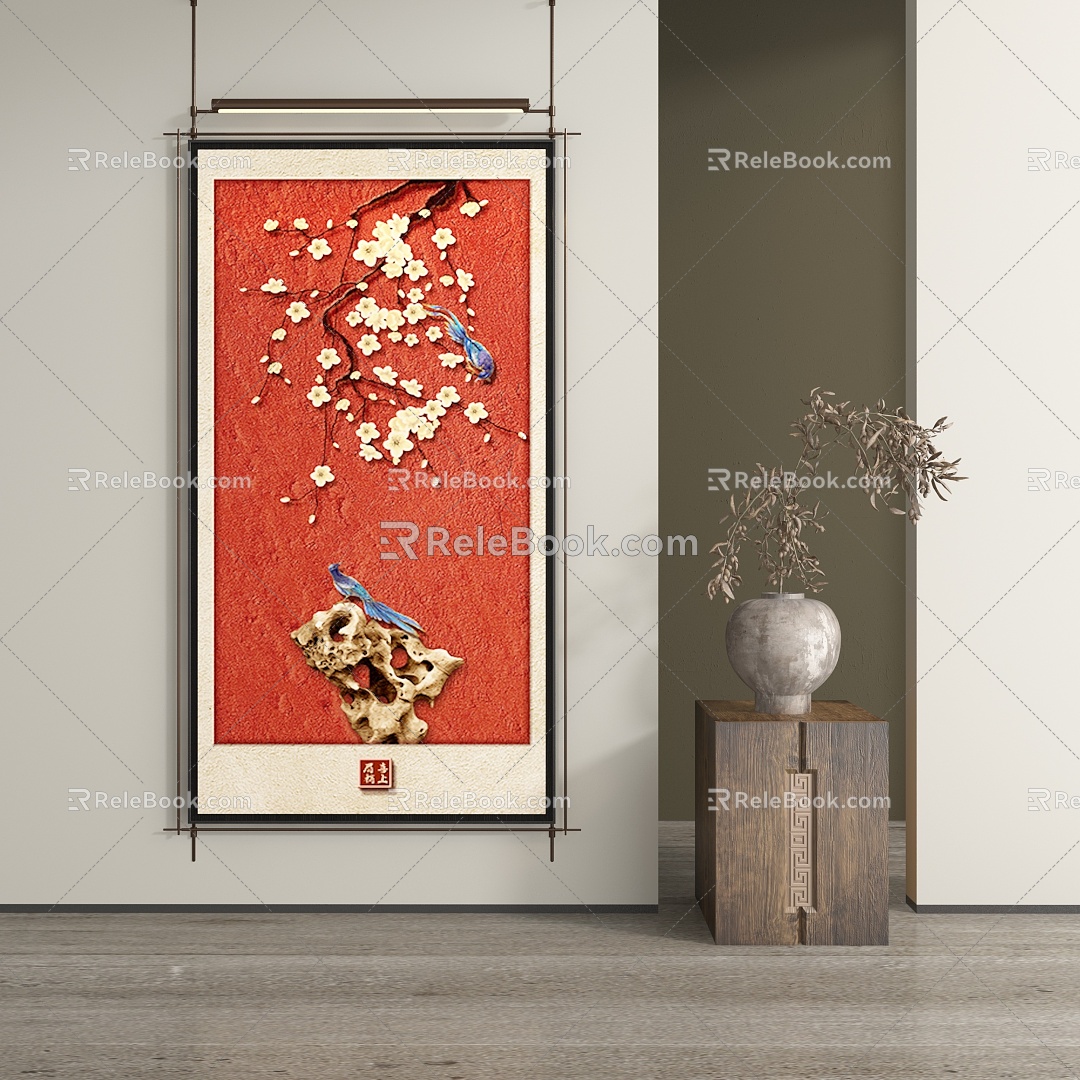 New Chinese Decorative Painting model