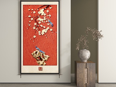 New Chinese Decorative Painting model