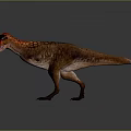 Vibrant Tyrannosaurus Rex Dinosaur Character With Open Mouth And 3D Rendering On Gray Background