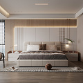 Modern Bedroom 3d model