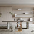 Modern study 3d model