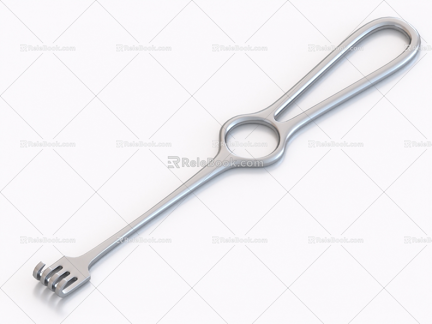 Volkman Retractor Surgical Instruments 3d model