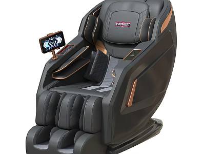 Luxury Full Body Zero Gravity Massage Chair With Smart Touch Screen For Ultimate Home Relaxation 3d model