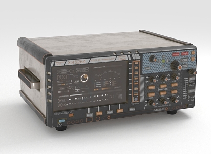 Oscilloscope Communication Equipment 3d model