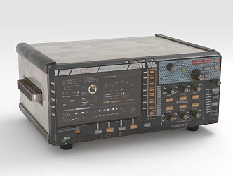 Oscilloscope Communication Equipment 3d model
