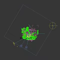 Detailed Aerial Planning of Urban City Layout With Buildings Roads and Water Bodies