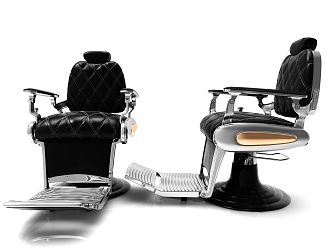 Modern Barber Chair Sofa 3d model