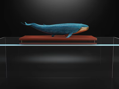 Whale ornaments 3d model