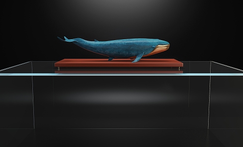 Whale ornaments 3d model