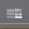 Modern Wall Paneling Designs With Diverse Textures Geometric And Abstract Patterns 3d model