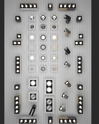 Modern Downlight 3d model