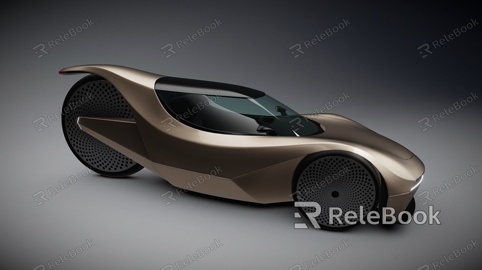 Modern Concept Car model