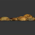 Assorted Baked Pastries Collection With Croissants Buns Chocolate Toppings And Nutty Varieties