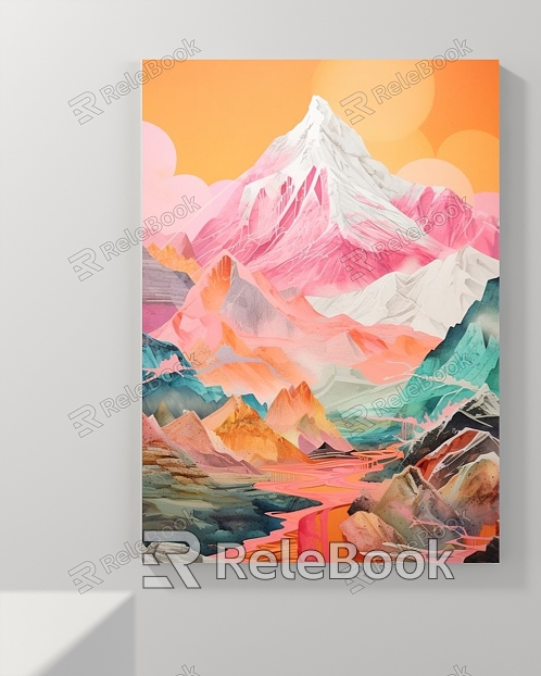 Decorative Painting Landscape Painting Abstract Painting model