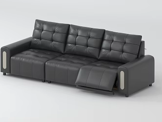 Modern leisure sofa combination 3d model