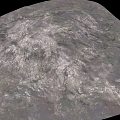 Sand and gravel mountain ground 3D model 3d model