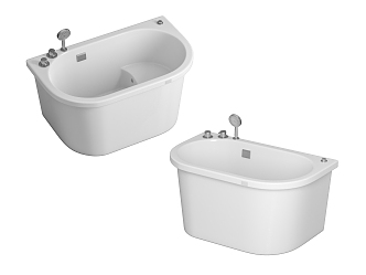 Modern Bathtub 3d model