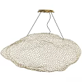 LED cloud chandelier series 3d model