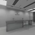 Modern Clothing Store Interior With Open Layout And Hanging Clothes