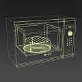 Kitchenware Microwave Bosch 3d model