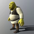 Cartoon Characters Animation Characters Movie Characters Shrek Cartoon Characters 3d model