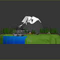 Game Environment Game Scene Fairy Tale Scene Fairy Tale Magic Scene Magic Item Fantasy Scene 3d model