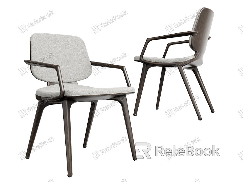 Modern Dining Chair Leisure Chair Single Chair model