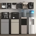 Variety of Modern Water Dispensers and Coffee Machines Wall Mounted and Floor Standing