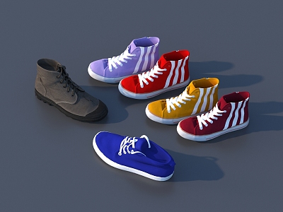 Shoes 3D Model 12018 3d model