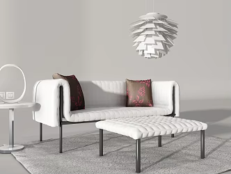 Combination sofa 3d model