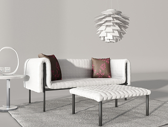 Combination sofa 3d model